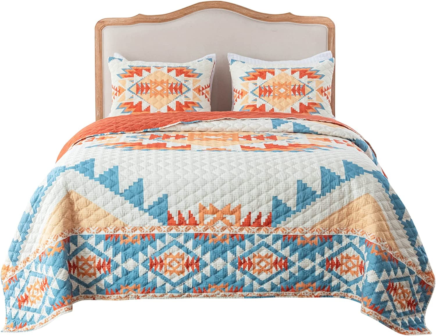 Greenland Home Fashions Horizon Southwestern Native Quilt Set, 2-Piece Twin/XL