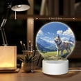 thumbnail image 6 of Balery Blue Sky Dog Pattern Acrylic Night Light Gift with 3 Color ModesTouch-Sensitive LED Lamp Perfect Gift for Mother's Day, Birthday, or Christmas, 6 of 9