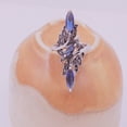 thumbnail image 5 of Xinyolin Fine Workmanship Faux Gem Women's Fidget Ring - Gorgeous Rhinestone Banquet Accessory, 5 of 7