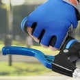 thumbnail image 3 of Bicycle Brake Levers Anti-Skid Mountain Bike Brake Handles 4 Finger 2.2cm Diameter for Most Bicycle, Road Bike, Cycling,Blue, 3 of 8