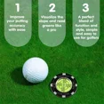 thumbnail image 4 of Golf Putt Ball Marker High Precision Round Golf Putt Green Reader Golfing Putting Aid Golf Slope Putting Reader 1PC 1pc, 4 of 6