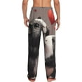 thumbnail image 7 of Salouo Heart Guinea Pig Couple Print Pajama Pants for Men, Lounge Pants Elastic Waistband Casual Men's sleepwear Loungewear Sleep Pajama Pant -Small, 7 of 7