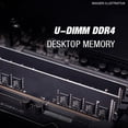 thumbnail image 3 of Memoria RAM DDR4 16GB 3200MHz TEAMGROUP TEAM ELITE 1x16GB Negro TED416G3200C2201Memoria RAM DDR4 16G, 3 of 5