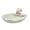 White, variant on Sunnydaze Aqua Fish Glazed Ceramic Outdoor Water Fountain