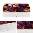thumbnail image 4 of Thanksgiving Portable PU Leather Jewelry Organizer with Necklace Holder, Jewelry Stand, and Earring Holder - Removable Compartment Included, 4 of 6