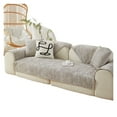 thumbnail image 3 of Plush Sofa Cover Towel Anti-Slip Thicken Sofa Covers for Living Room L Shape Sofa Chaise Lounge Cover Universal Couch Slipcover, 3 of 6