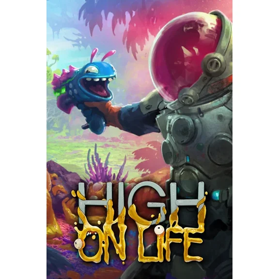 Kna Prints - High On Life Poster For Home Decor, Living Room, Bedroom, Office, UNFRAMED-8x12