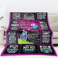 thumbnail image 2 of Granddaughter Gifts Blanket, Granddaughter Gifts from Grandma, Gifts for Granddaughter, Birthday Gift for Granddaughter, Granddaughter Gift from Nana, To My Granddaughter Throw Blanket 60"X50", 2 of 6