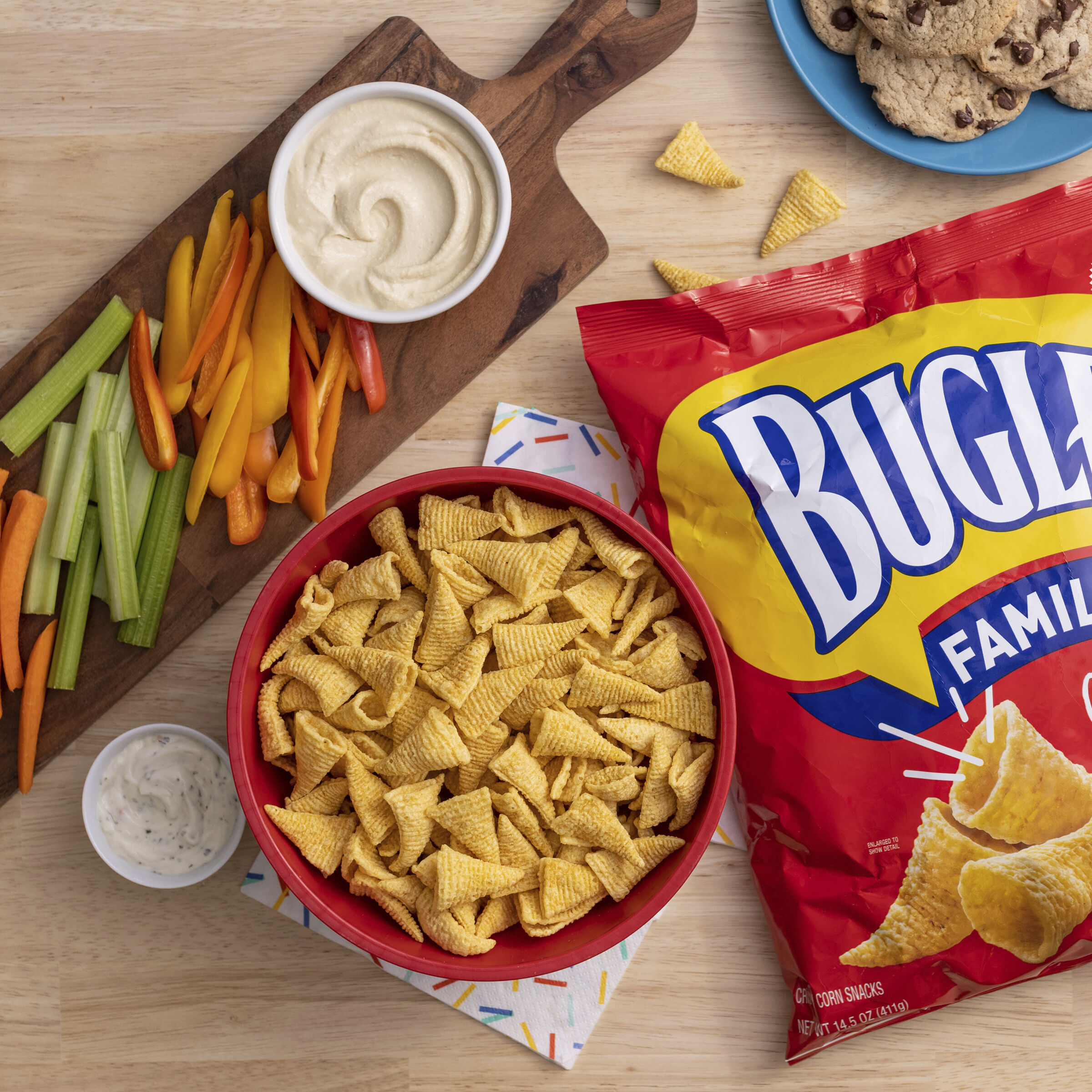 Bugles Original Flavor Crispy Corn Snacks Family Nepal Ubuy