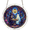 D, variant on Halloween Stained Glass Suncatcher Numpkin Stained Glass Bat, Sun Catcher Monster Medallion, Hyper-Realistic Monster Eye Decor Icon Frame, Window Porch Pendant, Multi Design, 1pc