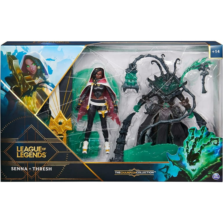 League of Legends, 2-Pack, Official 6-Inch Senna and Thresh