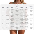 thumbnail image 6 of qucoqpe Two Piece Tankini Swimsuits for Women Fashion V Neck Patchwork Bathing Suits Summer Beach Swimwear with Bottom, 6 of 8
