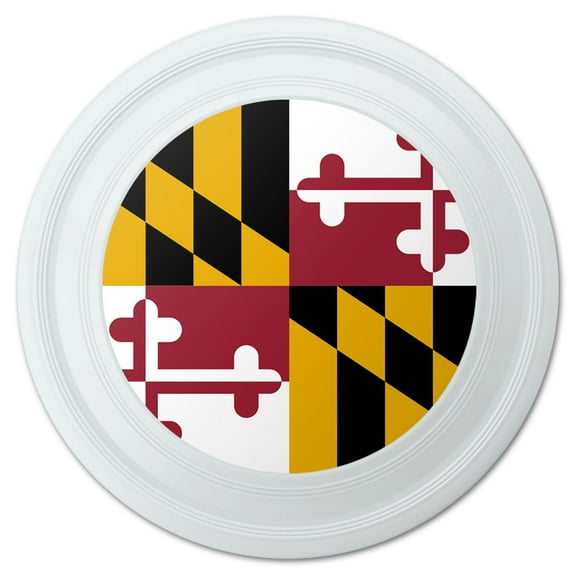 Maryland State Flag Novelty 9" Flying Disc