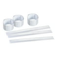 thumbnail image 1 of Unique Bargains Reflective Bands, High Visibility Reflective Band for Night Running Cycling, White 6 Pcs, 1 of 6