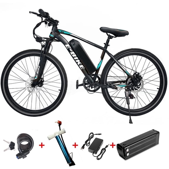 Electric Bicycle for Adults, 750W Peak 1000W Motor E Mountain Bike, 26in 45Miles 25MPH 7 Speed Commuting ebike with 432Wh, UL 2849