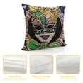 thumbnail image 4 of PHYHOO Mardi Gras Beads Mask Throw Pillow Covers, We Don't Hide The Crazy We Parade It Holiday Cushion Case Decoration for Sofa Couch, 4 of 5