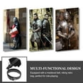 thumbnail image 2 of KAKOWELY 1 juego de bolsa de cinturón vikinga medieval para cosplay, bolsa de cinturón de cuero, cinturón de cuero renacentista, 2 of 5