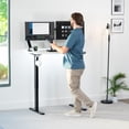 thumbnail image 2 of VIVO White 43 x 24 inch Universal Table Top for Sit to Stand Desk Frames, 2 of 8