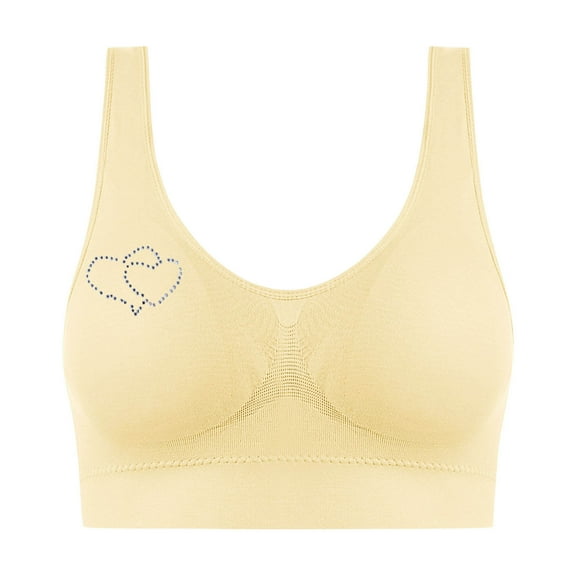 Akafmk Wireless Push Up Bra for Women,High Support Comfortable Bra for Women,No Show Comfortable Underwear for Daily Wear XL