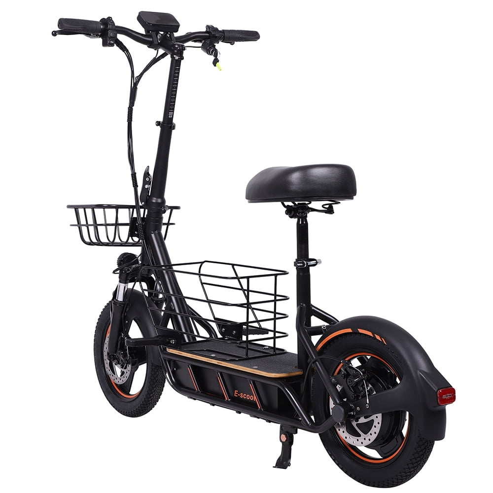 FREEBOY H14 Electric Scooter Adult,600W Motor,Maximum21 MPH,36V 10Ah 21 Miles,14 inch All Terrain Silent Tires,Foldable Commuting Electric Scooter,UL2272