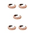thumbnail image 2 of Qarigey Banda para el cabello Elegante pajarita Diadema adornada con diamantes de imitación Diademas ajustables para mujeres niñas Rosa Rosa empolvado 5Conjunto, 2 of 6