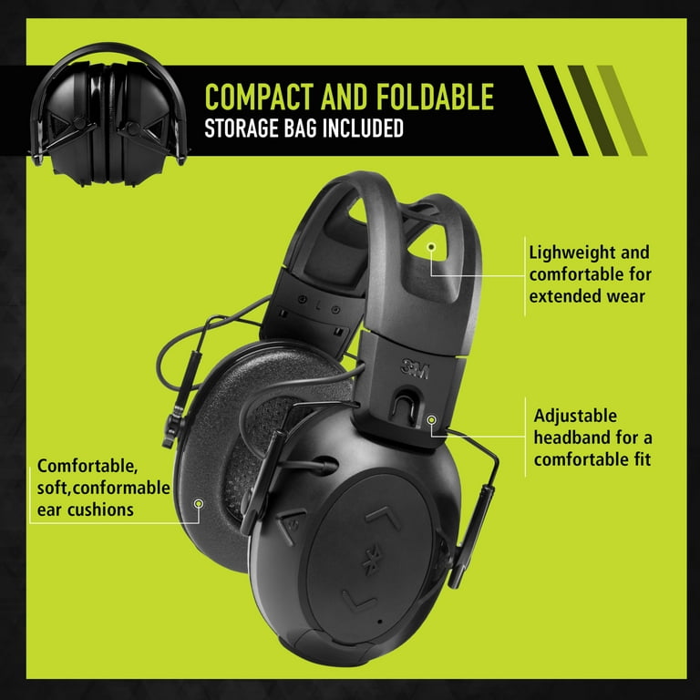 3M Peltor Sport Tactical 500 Shooting Earmuffs, Noise Cancelling