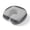 Black Gray, variant on Neck Pillow, Cameo Brown Greek Key Memory Foam U-Shaped Travel Pillow for Airplane Train Office Nap, Portable Soft Head Neck Support for Sleeping & Reclining Geometric Greece Ancient Farmhouse Geo