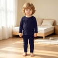 thumbnail image 5 of JFOPQVSM Kids Underwear Set Long Sleeve Thermal Underwear for Toddler,Boys Girls Thermals Base Layer for Cold Weather Unisex (1-7Y), 5 of 7