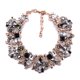 thumbnail image 1 of Collar Sonducket Llamativo con Diamantes de Imitación Negro, 1 of 6