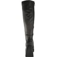 thumbnail image 3 of Circus By Sam Edelman Kylie Black Square Toe Knee High Block Geometric Heel Boots (Black, 6.5), 3 of 6