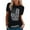 BK1, variant on Plus Size USA Flag Shirt for Women 4th of July American Flag Print Tee Tops Short Sleeve Patriotic T-Shirt Blouse(BK6,L)