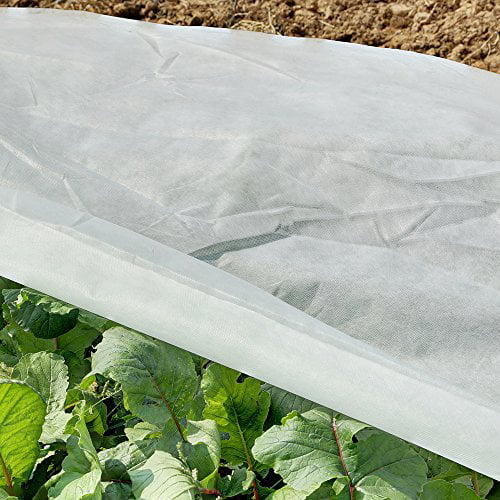 Agfabric Floating Row Cover 1.2oz 10x25ft for Frost Protection Protect vegetable 