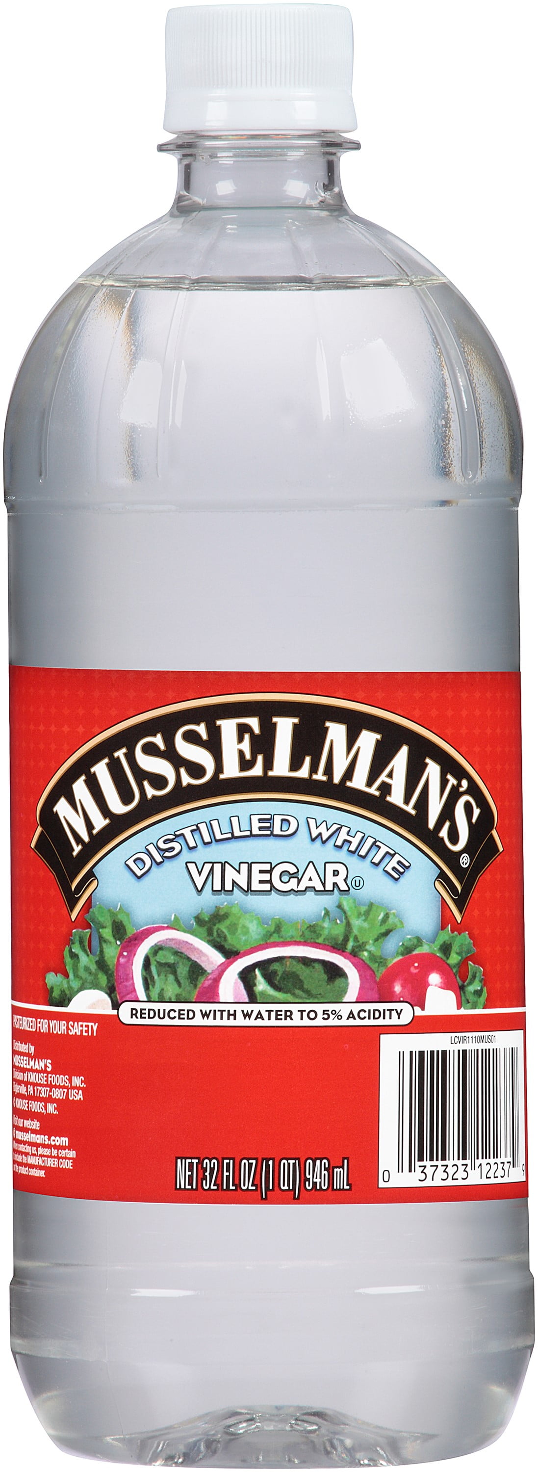 Musselmans Distilled White Vinegar 32 fl. oz. Bottle