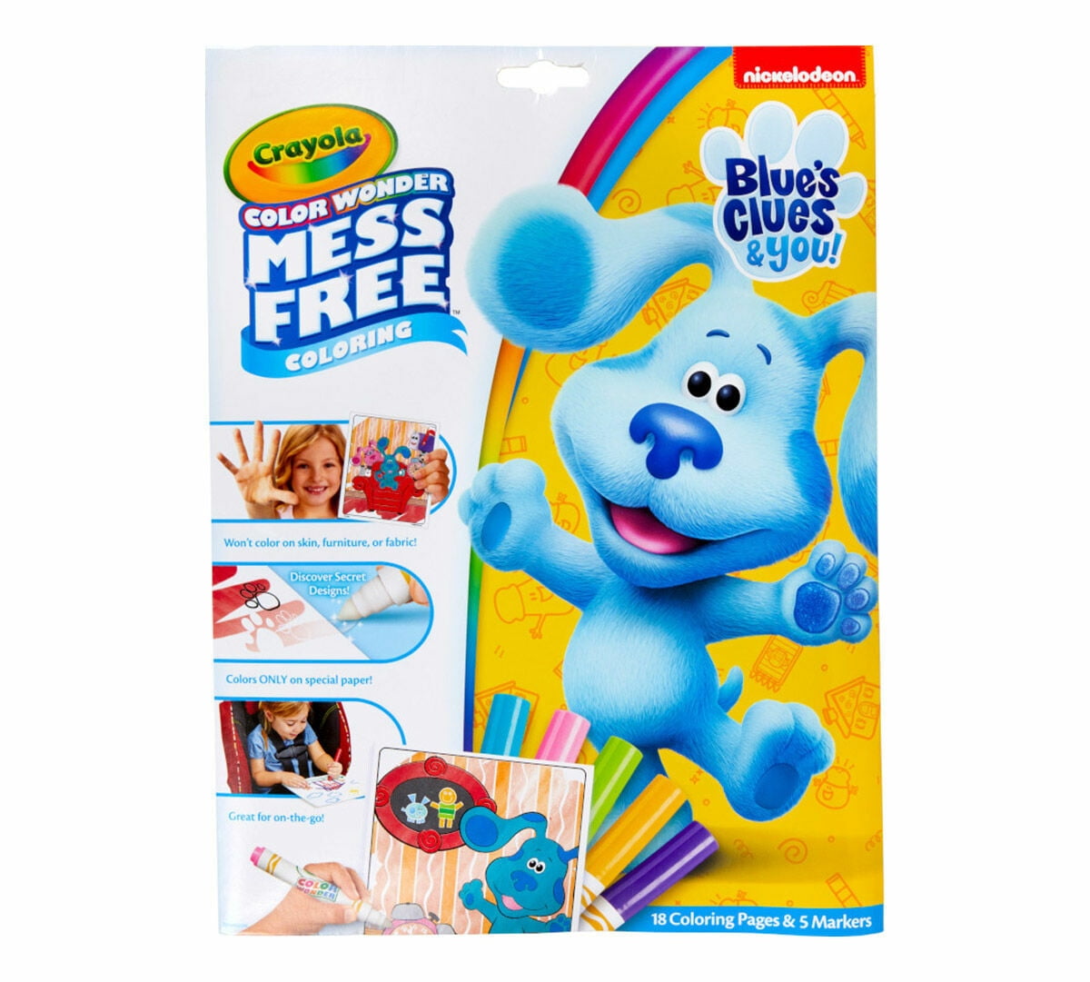 Crayola Color Wonder Mess Free Blue's Clues Coloring Set