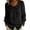 Black, variant on Womens Cute Button Down Shirts Floral Embroidered Collared Long Sleeve Tops Fall Casual Vacation Work Blouses Yellow XL