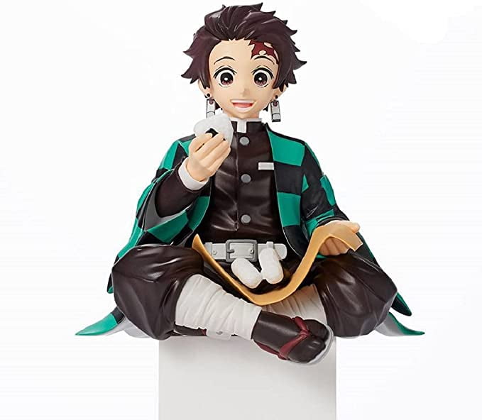 SEGA Demon Slayer Kimetsu No Yaiba ZENITSU Eat Rice Balls PVC Figure From  Japan