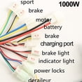 thumbnail image 4 of 24-48V Brush Controller Throttle Grip Set Comfortable Grip Digit Display Heat Dissipation For 24V 36V 48V Motors, 4 of 7
