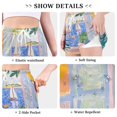 thumbnail image 6 of FORMRS Womens Swim Shorts Mesh Liner Quick Dry Casual Beach Board Bottom with Pockets, Sizes S-2XL, Seaside Boat, 6 of 9
