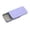 A002- Light Purple, variant on Sliding Tin Storage Box, Light Purple Metal Container For Car Key Organization 1 Pc