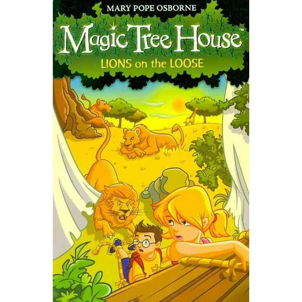 Magic Tree House 11 Lions on the Loose (Paperback