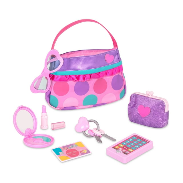 Set de maquillaje y belleza Battat Play Circle Princess Purse 3+