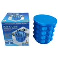 thumbnail image 3 of Silicone Ice Genie with Lid - Space-Saving Magic Ice Cube Maker for Cocktails, Chocolates, Whiskey, 3 of 5