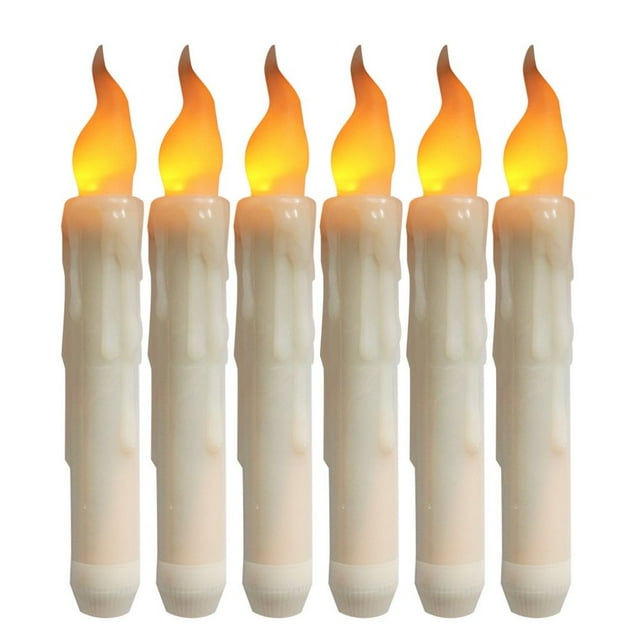 MesaSe LED Electronic Halloween Christmas Party Candle Religious Church Decoration