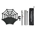 thumbnail image 2 of jinwen Lamp Pole Ground Insert Lamp Pole Folding W/ Table Board Removable Table Clamp Black, 2 of 4