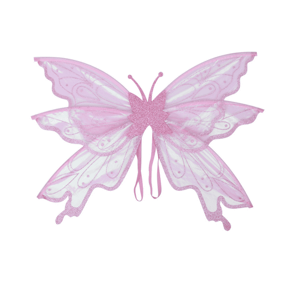 TechWave Fairy Angel : Enchanting Carnival Fancy Dress With Masquerade Props For Magical Events Teal Glitter Curtains Screen Set Photo Background Stand Small Lighting for Photography Mini New Born Boy