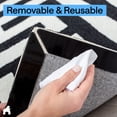 thumbnail image 6 of GORILLA GRIP Rug Gripper Pads Keep Rugs Corners from Curling, Removable Sticky Pads Hold Carpet in Place, 8 Pack, 6 of 9