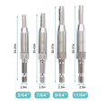 thumbnail image 4 of 4 Pcs Hss Drill Bit Set Self Centering Hinge Hardware Pilot Hole Guides Door Drawer Banban, 4 of 5