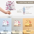thumbnail image 4 of BZSMCE Table Lamp Creative Cute Bears Printing Simple Pattern Night Light, 4 of 8