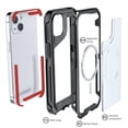 thumbnail image 3 of Funda Ghostek Atomic para iPhone 13 Aluminio Transp Negro MagSafe, 3 of 9