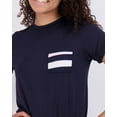 thumbnail image 3 of Real Essentials 2 Pack: Ultra Soft Women’s Pajama Set Short Sleeve and Shorts Lounge & Sleepwear (Available In Plus), 3 of 6